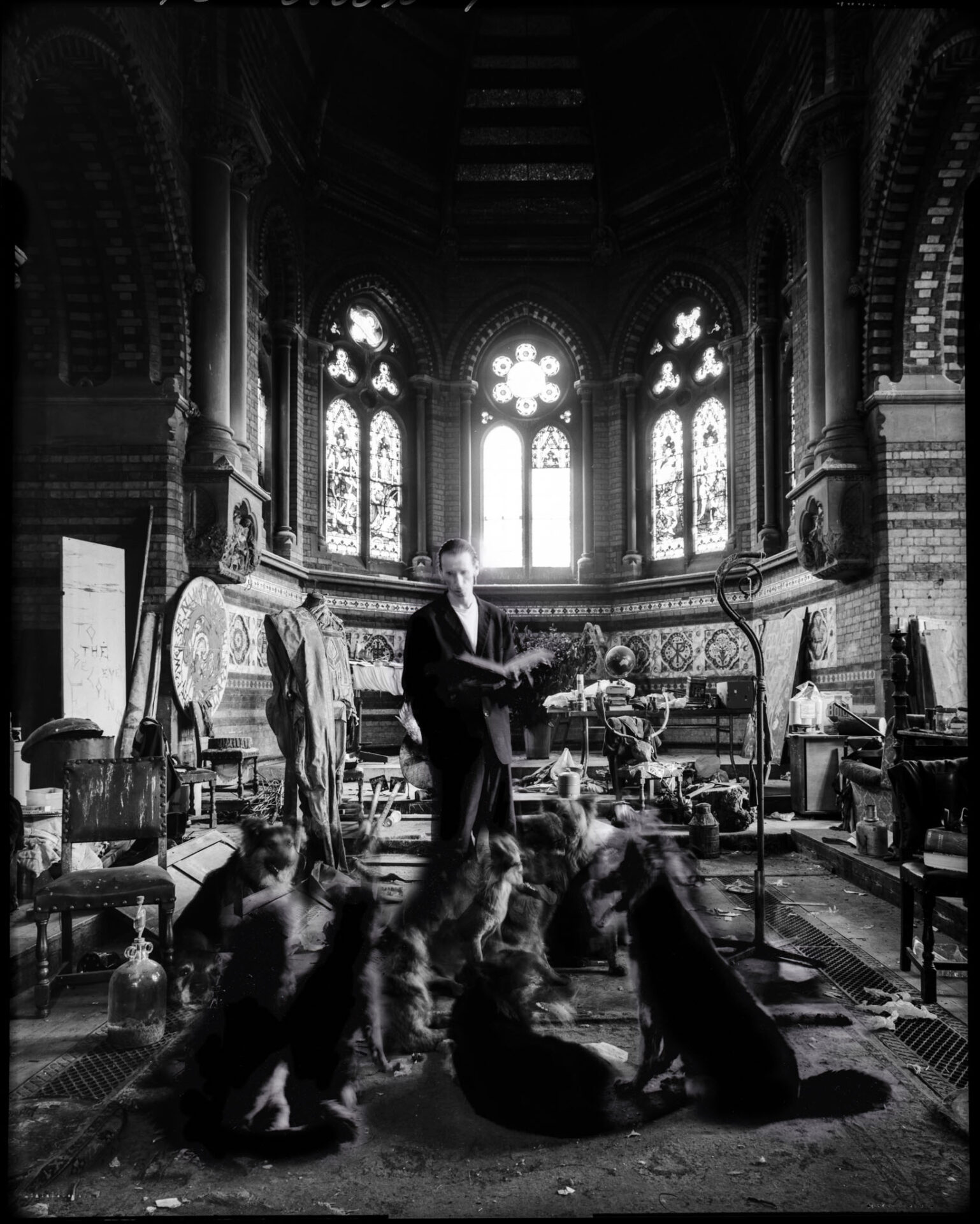 Leap of Faith. Crispin Hughes. Chris Boot. St Stephen's church, Pond St Hampstead